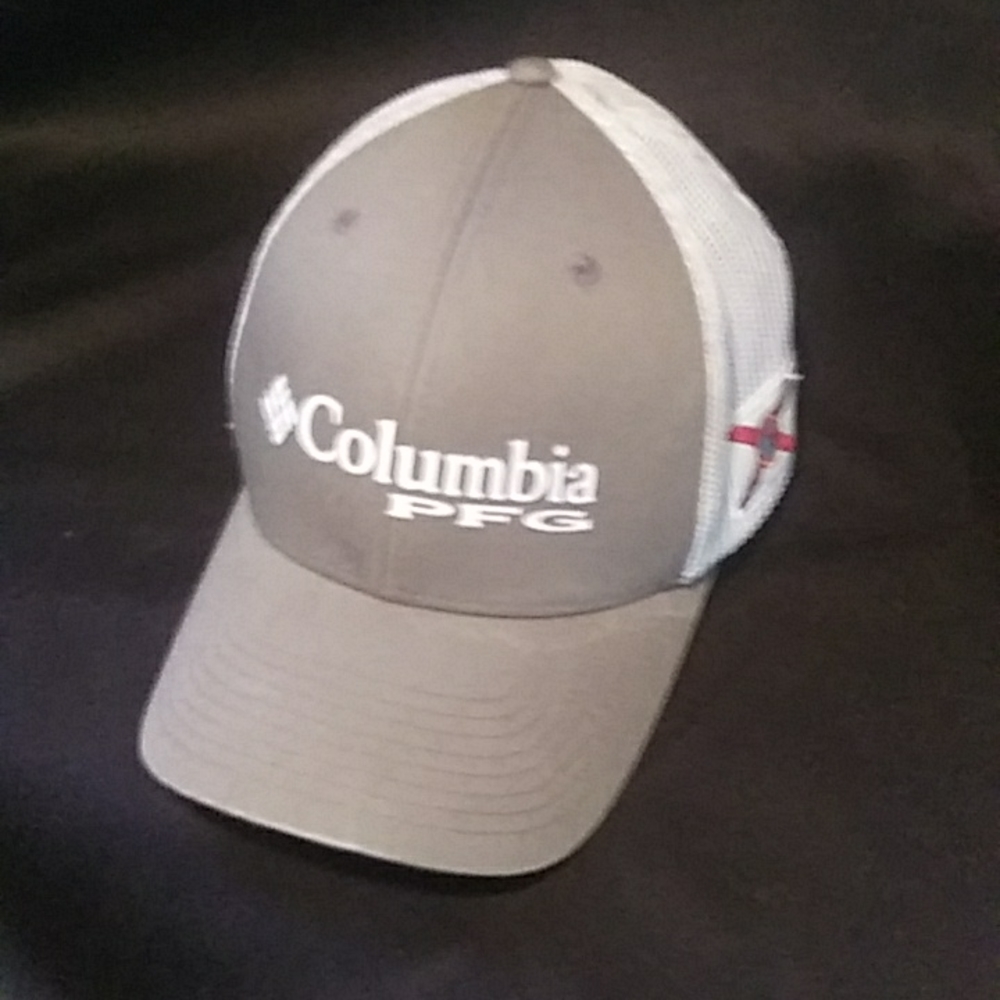 Columbia PFG Flexfit Hat Gray S/M